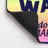 Liebe nicht Kriegsrumpf Mousepad (Ecke)
