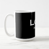 Liebe nicht Liebe Kaffeetasse (Links)