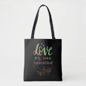 Liebe nicht storniert tasche (Vorderseite)