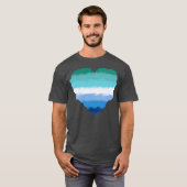 Liebe Niedlich die Fahne "Gay Men Pride Herd Pride T-Shirt (Vorne ganz)