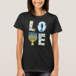 Liebe Niedlich Hanukkah Chanukah Menorah Pajama Ma T-Shirt<br><div class="desc">Liebe Niedlich Hanukkah Chanukah Menorah Pajama Matching Family</div>