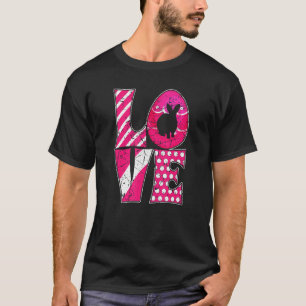Liebe Niedlich Ostern Vintag Ostern Bunny Ostern T-Shirt