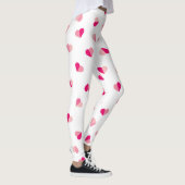 Liebe Niedlich rosa Herzmuster Leggings (Rechts)