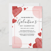 Liebe Niedliche Ehefrau Teen Girl Galentines Einladung (Vorderseite)