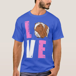 Liebe Niedliche Guinea Pig Lover Girls Furche Pota T-Shirt