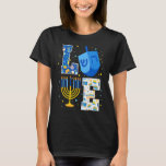 LIEBE Niedliche Hanukka Dekorationen Dreidel Menor T-Shirt<br><div class="desc">LIEBE Niedliche Hanukkah Dekorationen Dreidel Menorah Chanukah 1</div>