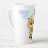 Liebe niedliche Katze Milchtasse (Linke Ecke)