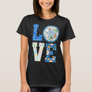 Liebe Niedliche Pessach-Dekorationen Pesach Jüdisc T-Shirt