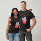Liebe niedlicher Valentinelefant T-Shirt (Unisex)