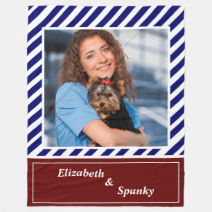 Liebe Niedlicher Welpenhund Lover Personalisieren Fleecedecke