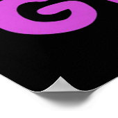 Liebe | Niedliches Geschenk | Für die Schule Poster (Ecke)