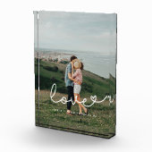 Liebe niedliches Skrippaar Fotoblock (Rechts)