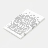 Liebe noch schlimmer post-it klebezettel (angewinkelt)