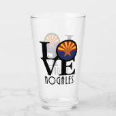 LIEBE Nogales Arizona Glas (Vorderseite)