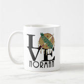LIEBE Norman Oklahoma 11oz Kaffeetasse (Links)