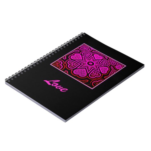 'Liebe' Notebook/Journal Notizblock (Linke Seite)