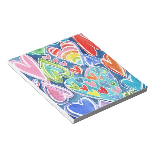 Liebe Notepad Notizblock (angewinkelt)