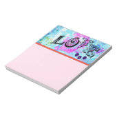 Liebe Notepad Notizblock (Rotiert)