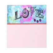 Liebe Notepad Notizblock (Vorderseite)
