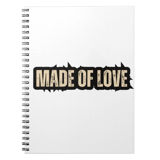 Liebe Notizblock (Vorderseite)