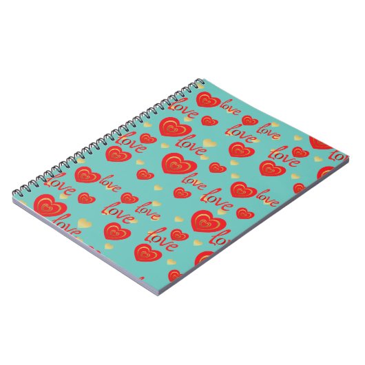 Liebe Notizblock (Linke Seite)