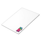 Liebe Notizblock (angewinkelt)