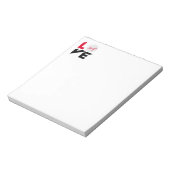 Liebe Notizblock (Rotiert)