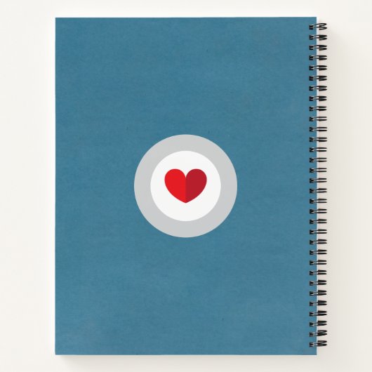 Liebe Notizblock (Rückseite)