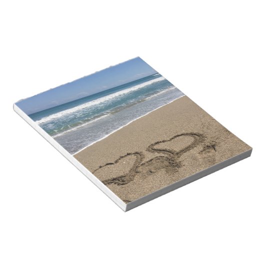 Liebe Notizblock (angewinkelt)