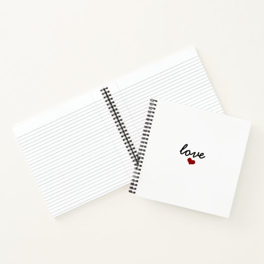 Liebe Notizblock (Innenseite)