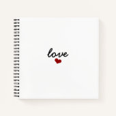 Liebe Notizblock (Vorderseite)