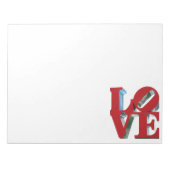 Liebe Notizblock (Vorderseite)