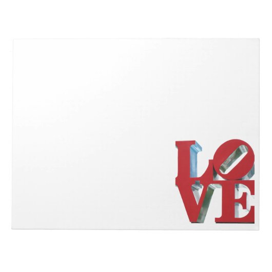 Liebe Notizblock (Vorderseite)