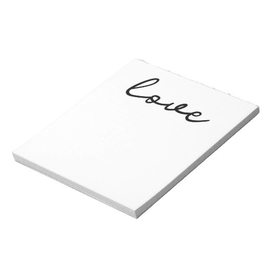 Liebe Notizblock (Rotiert)