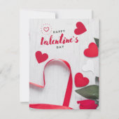 Liebe Notizen Valentinsday-Karte (Vorderseite)