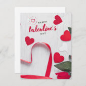 Liebe Notizen Valentinsday-Karte (Vorne/Hinten)