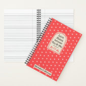 Liebe Notizen zwischen Ihnen und Me Journal für Pa Notizblock (Innen)