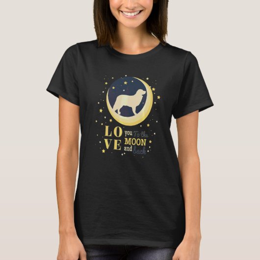 Liebe Nova Scotia Duck Tolling Retriever Dog to th T-Shirt (Vorderseite)