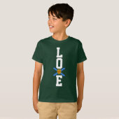 Liebe Nova Scotia stolz N.S. flagge T Shirt (Vorne ganz)