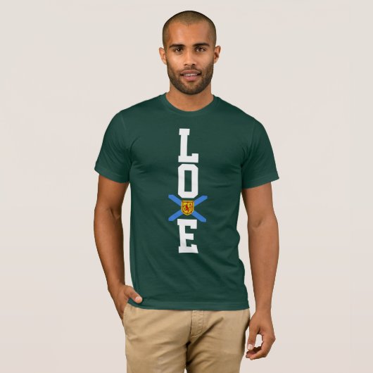 Liebe Nova Scotia T Shirt stolz Loe Nova Scotia (Vorne ganz)