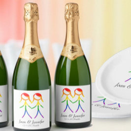 Liebe Nr. 2 Schaumweinetikett