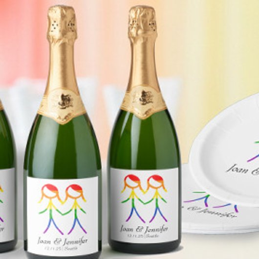 Liebe Nr. 2 Schaumweinetikett