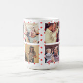 Liebe Nr. 3 der benutzerdefinierten Collage Kaffeetasse (Mittel)