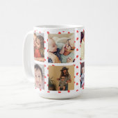 Liebe Nr. 3 der benutzerdefinierten Collage Kaffeetasse (Vorderseite Links)