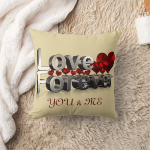 LIEBE NUR SIE UND ICH KISSEN