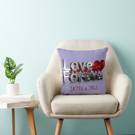 LIEBE NUR SIE UND MICH CUSTOM KISSEN (Stuhl )