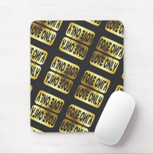 Liebe nur T - Shirt Mousepad