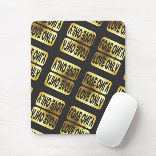 Liebe nur T - Shirt Mousepad (Mit Mouse)