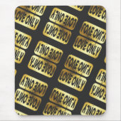 Liebe nur T - Shirt Mousepad (Vorne)