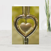 Liebe, nur weil karte (Rückseite)